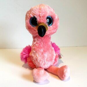 Ty Beanie Boos GILDA the Pink Flamingo Plush 6.25” with Tag